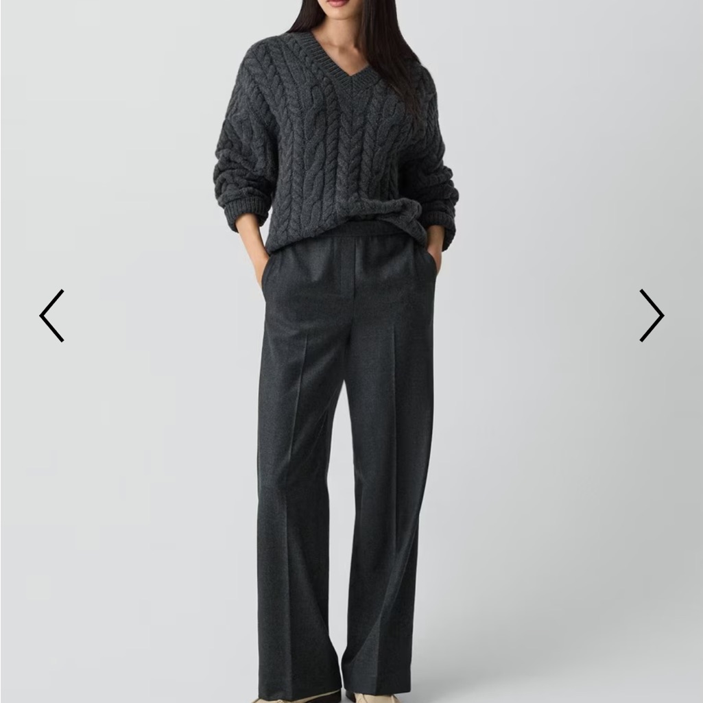 Theory Wide Leg Pants, Size 12, Nwt